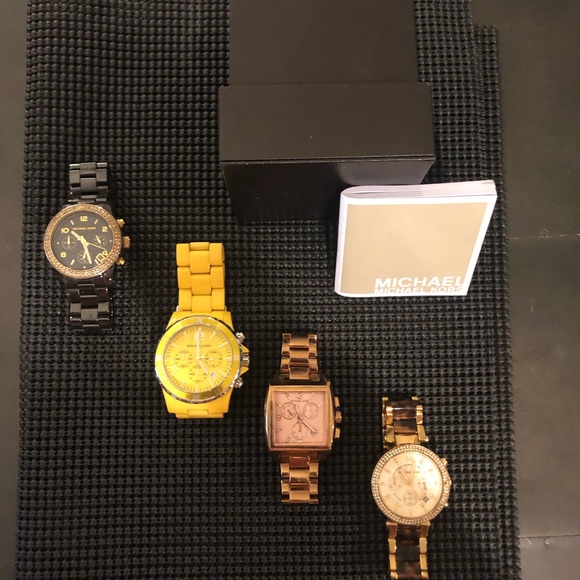4 Michael Kors Watches